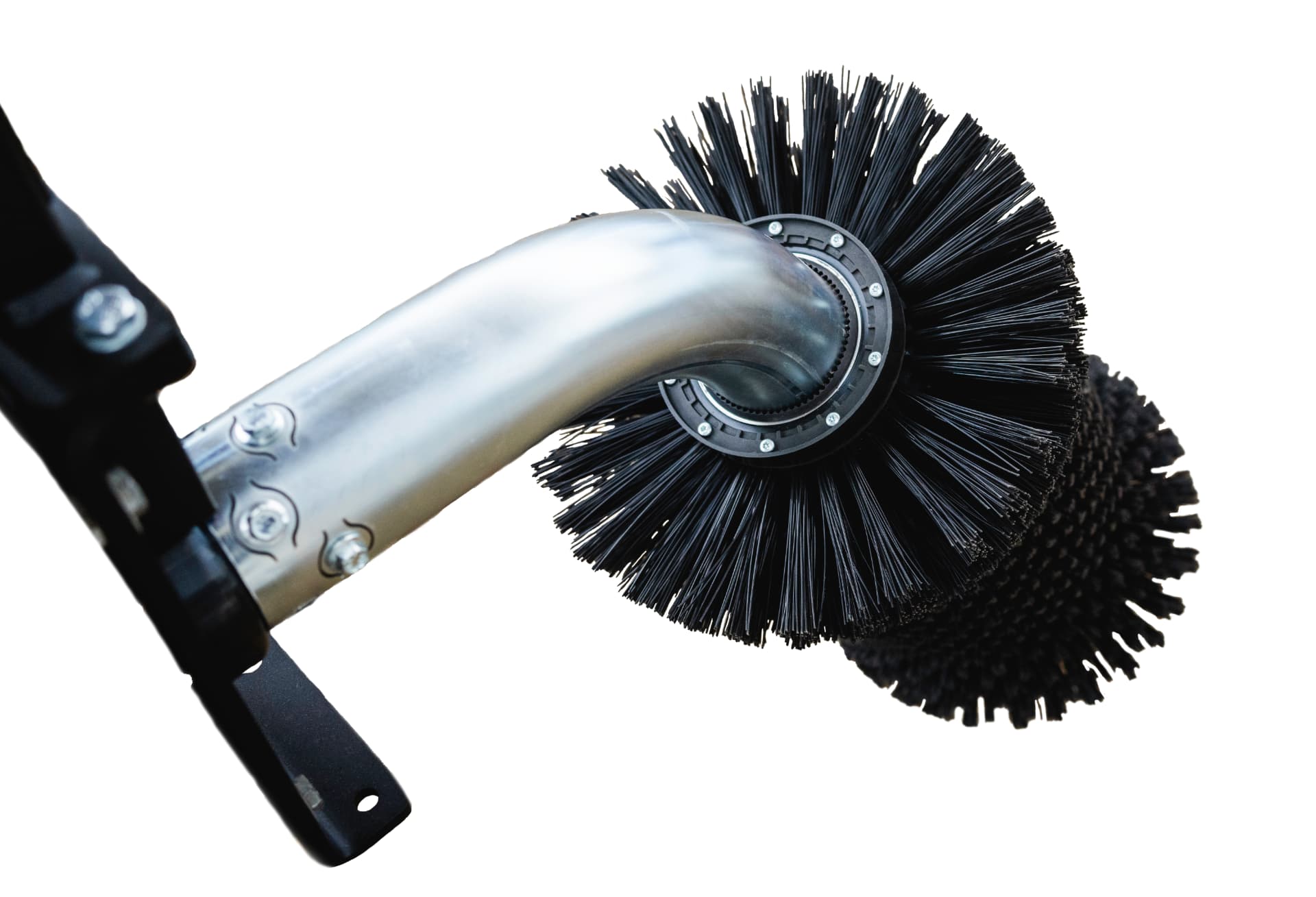 Goat Deluxe — detail of the nylon brush and bearings